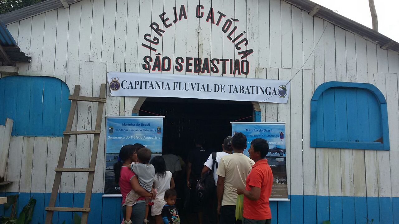 Marinha e Igreja em Vendaval: curso, canoas, motores