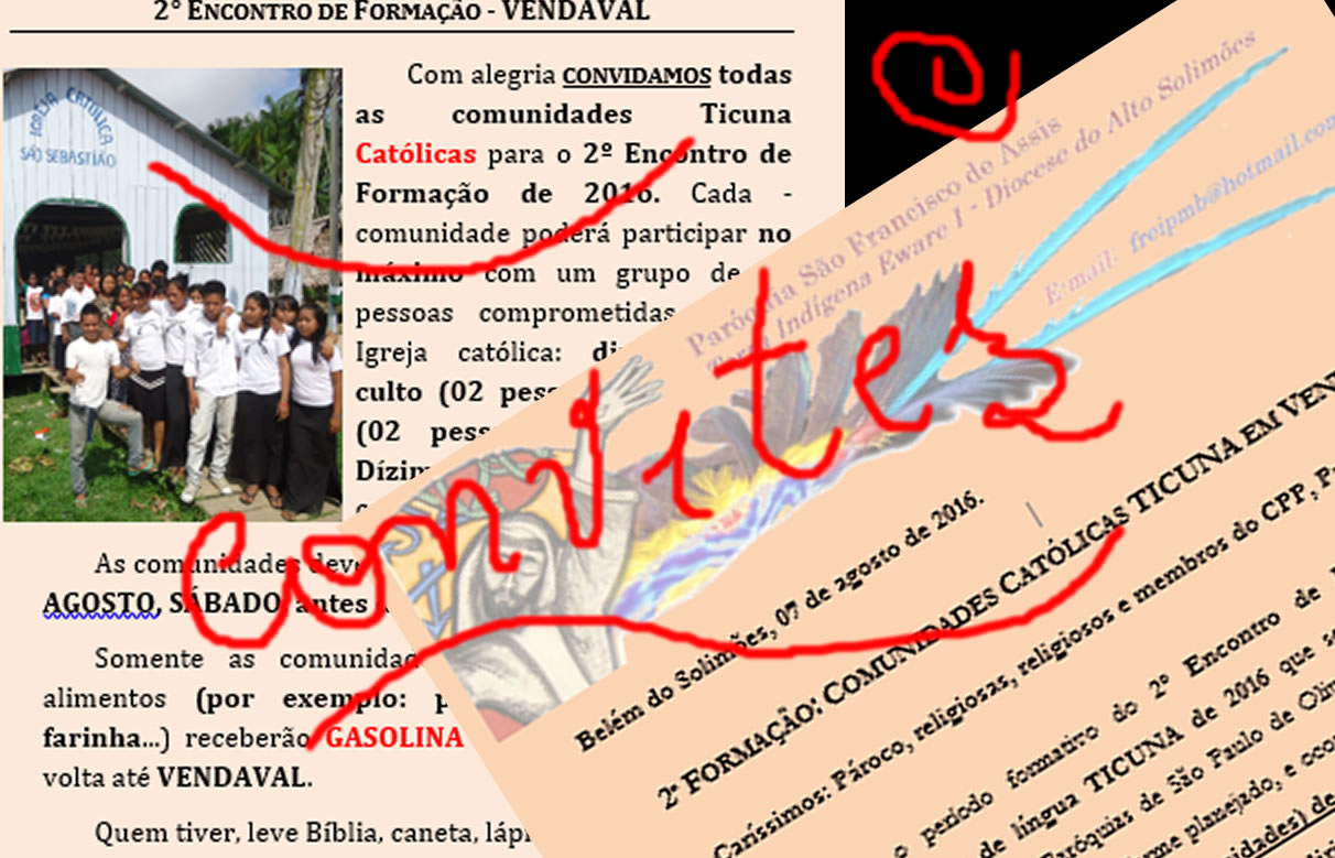 ENCONTRO de FORMAÇÃO em VENDAVAL! Igreja Ticuna