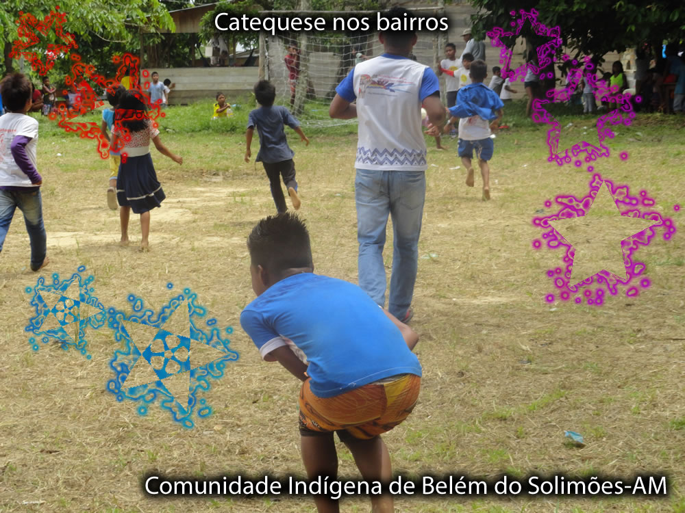 Alegria e esperança para nossas crianças! Catequese indígena
