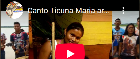 CLIP: jovens e gravação de cantos ticuna