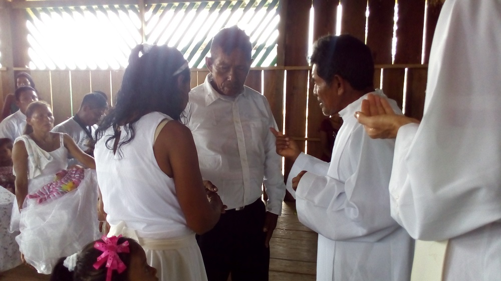 Casamento ticuna em Maité
