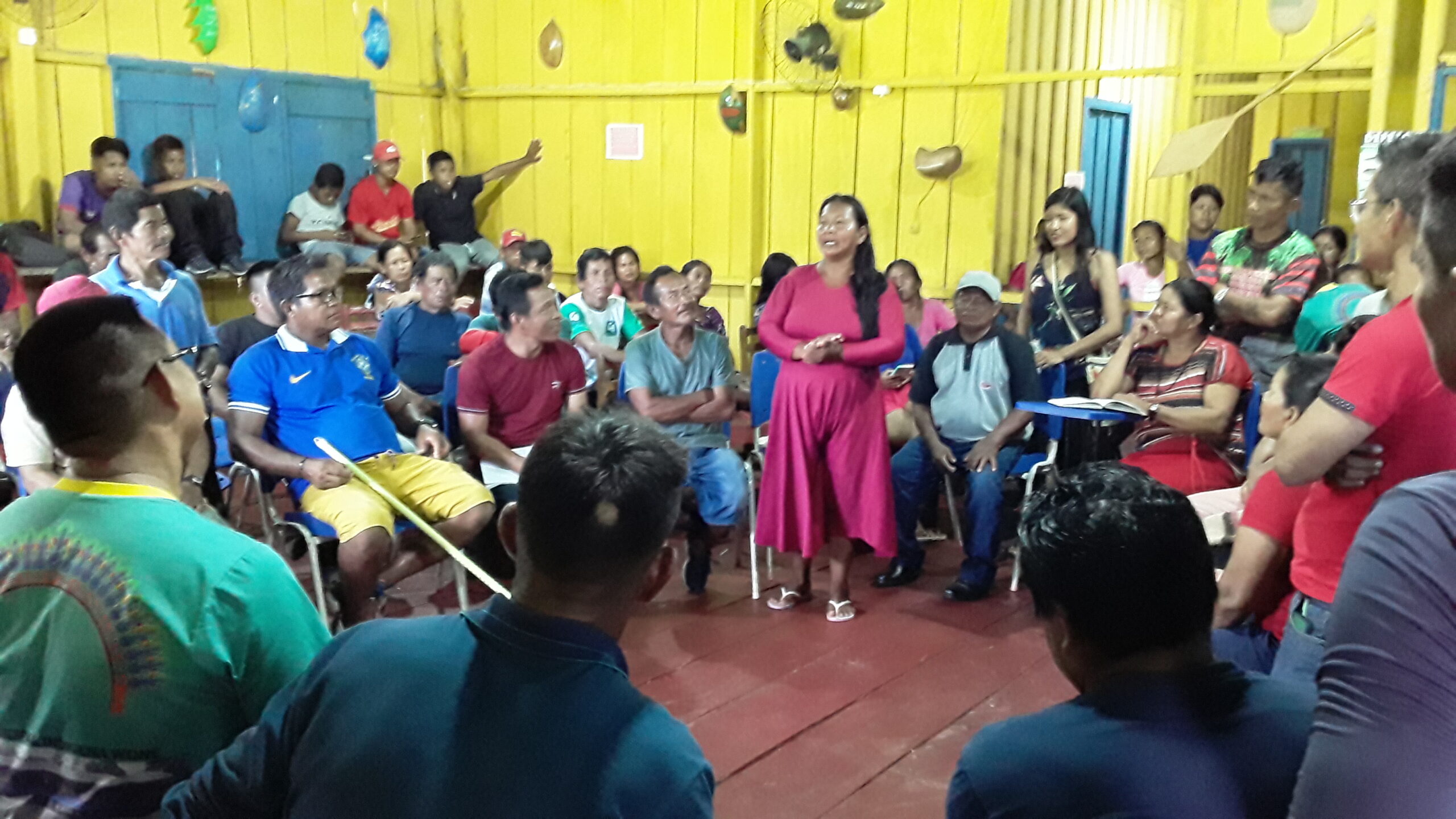 Indígenas do EWARE cuidam dos PEIXES: OURIQUE, Manejo, PIRARUCU, Setor Tacana, ADACAIBS…
