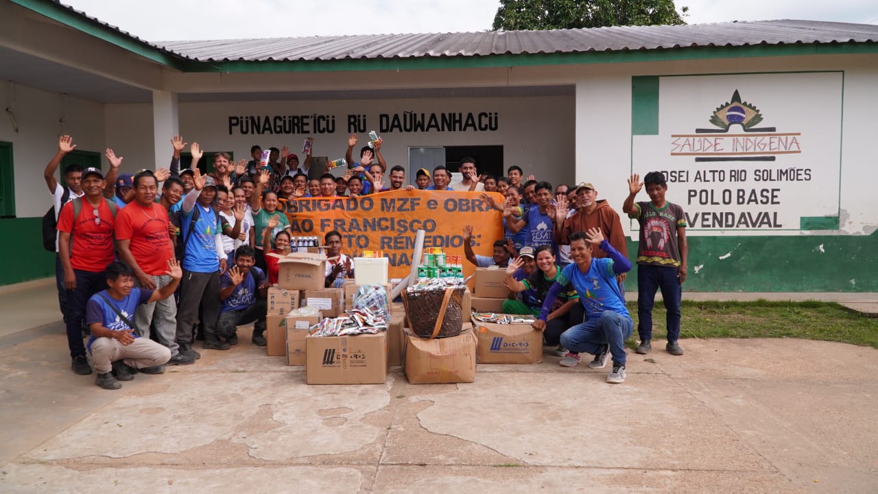Indígenas do EWARE e Remédios em VENDAVAL: MZF e Capuchinhos