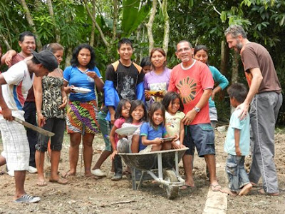 Nova Casa Paroquial, Convento, ajurí: Indígenas e Capuchinhos juntos 2014